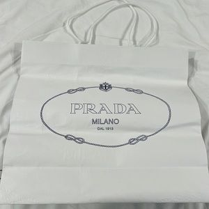Large Prada Shopping Bag